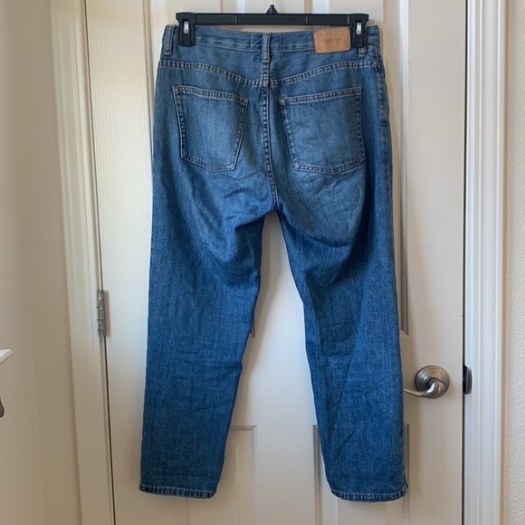 Everlane medium wash Regular lightweight relaxed ankle Jeans size 28 - Picture 4 of 10